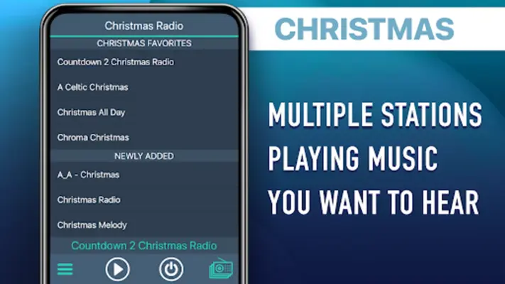 Christmas Radio android App screenshot 0